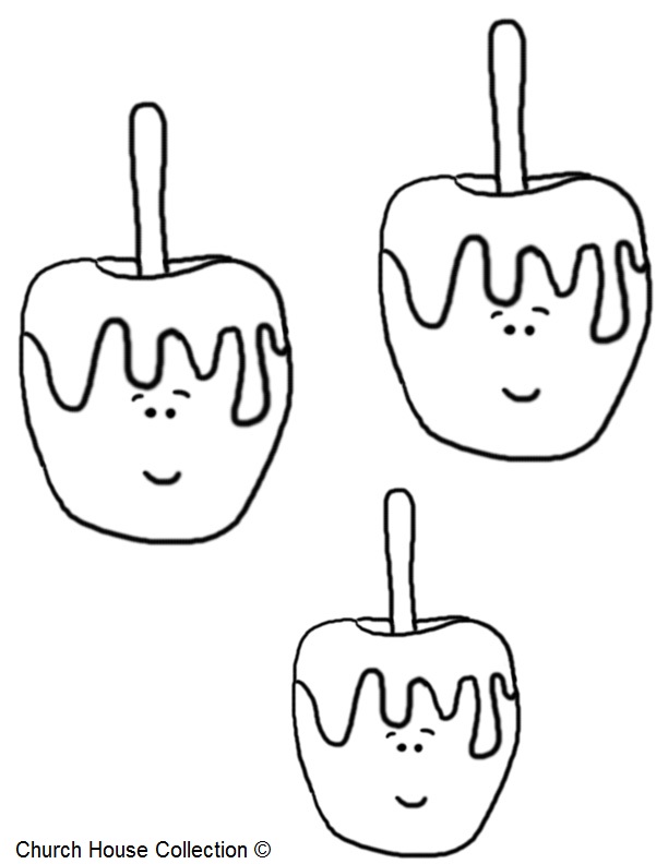 Candy Apple Template
